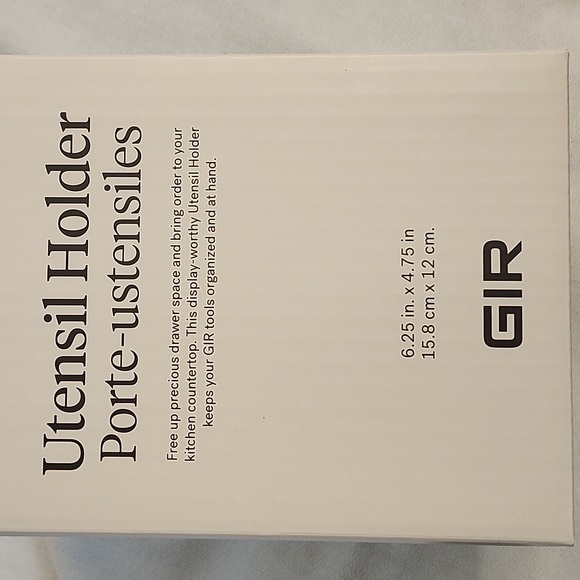 NIB GIR Utensil Holder and Utensils Set - Picture 9 of 12